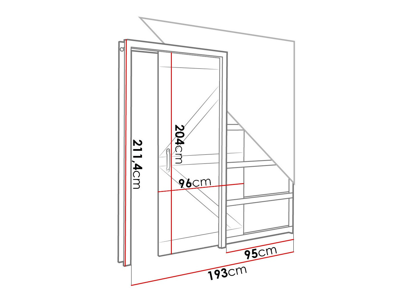 Schuifdeur Dover 178