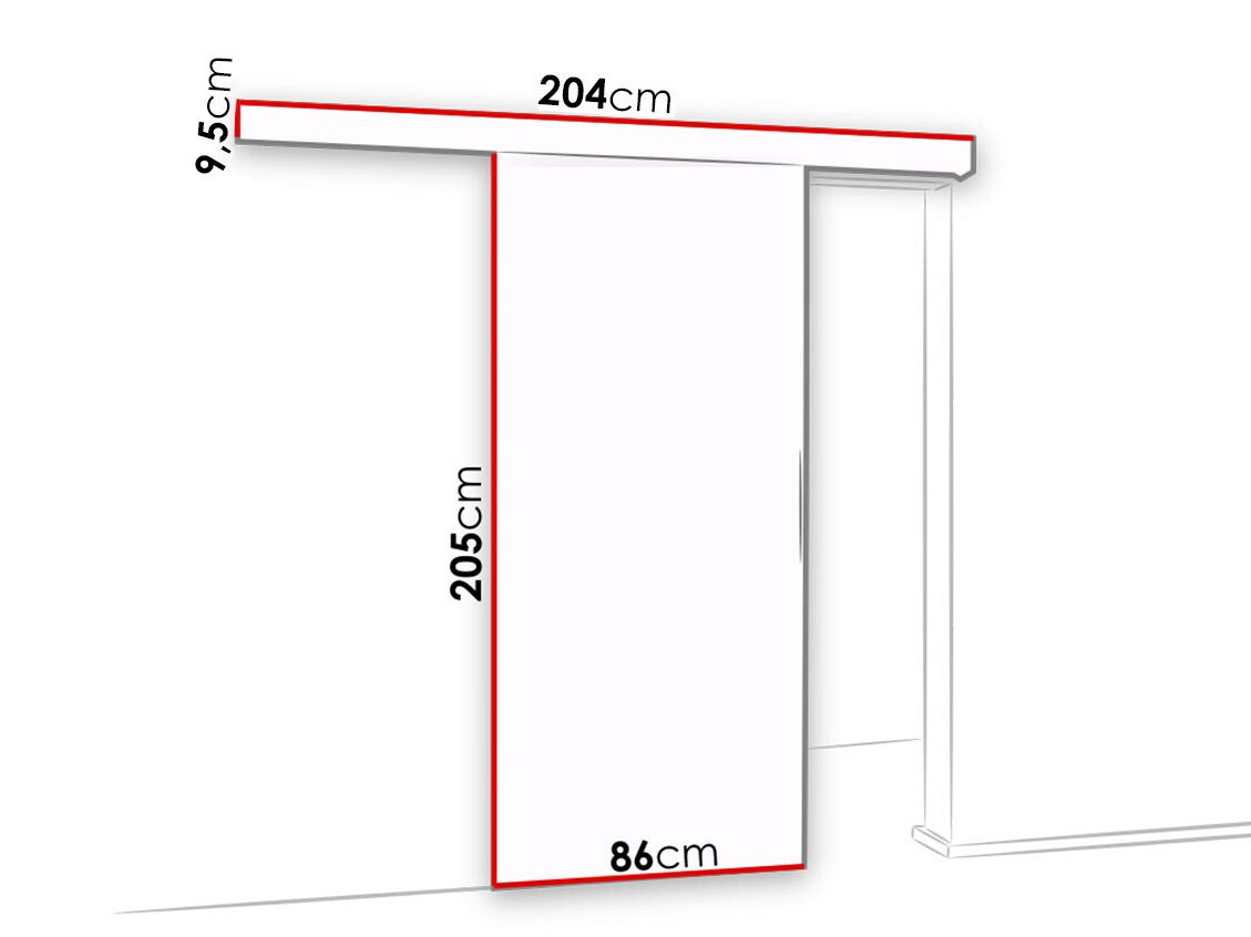 Schuifdeur Dover 180