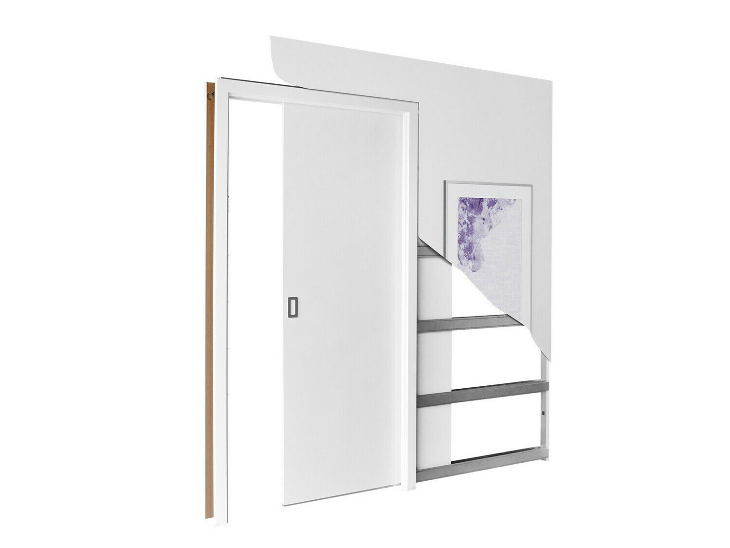 Schuifdeur Dover 185 (Donker essen)