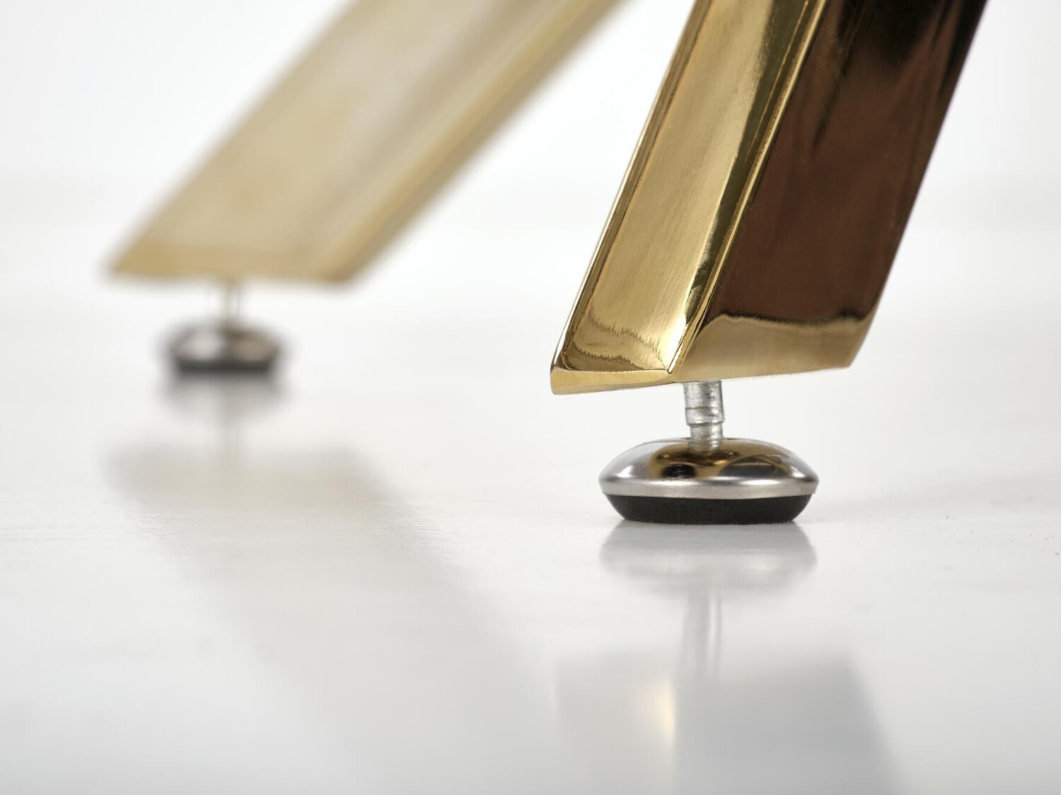 Tafel Houston 1538 (Gouden + Wit marmer)