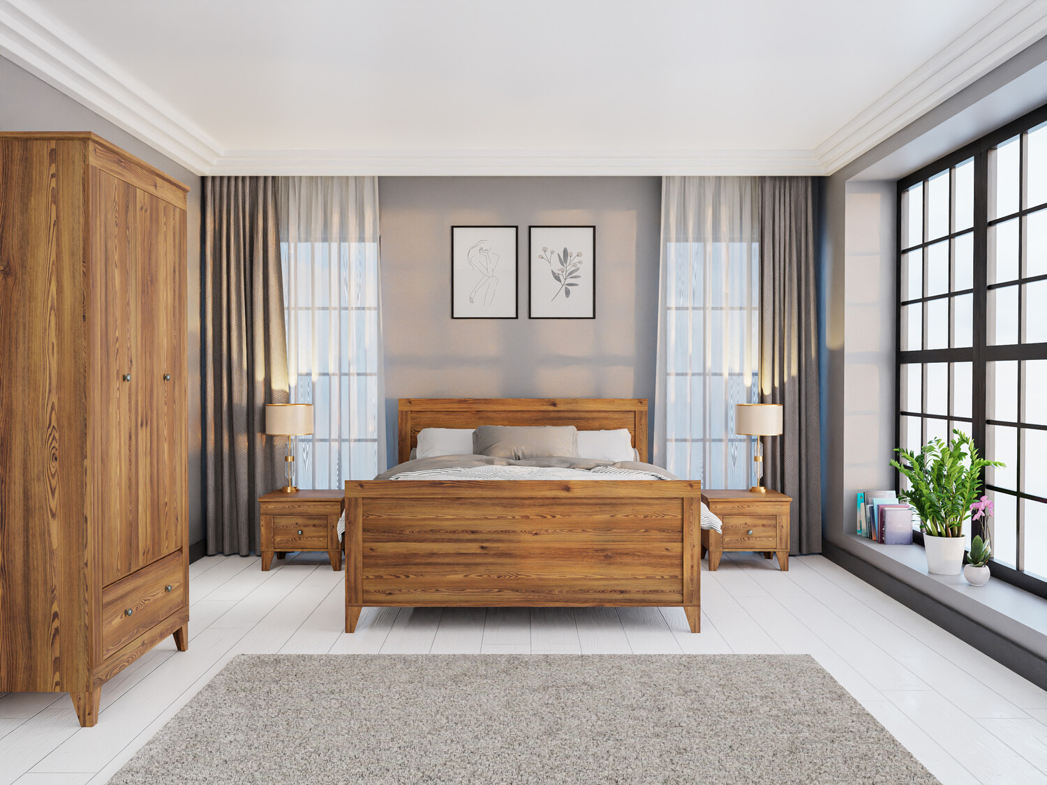 Slaapkamer set Lirmora 126