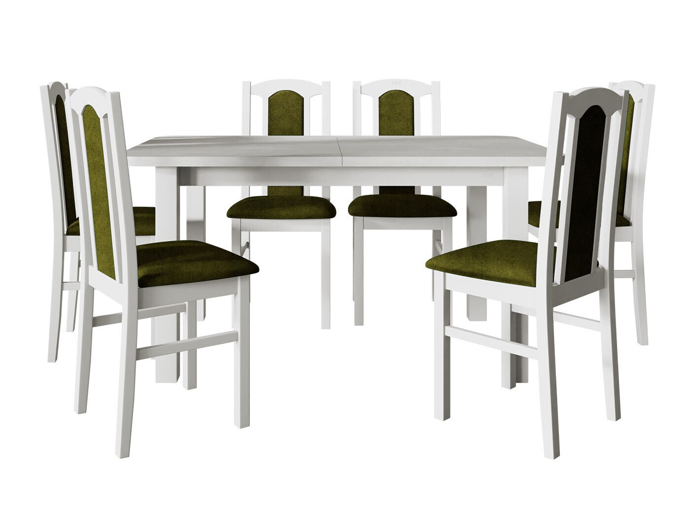 Eetkamerset Victorville 312 (Wit)