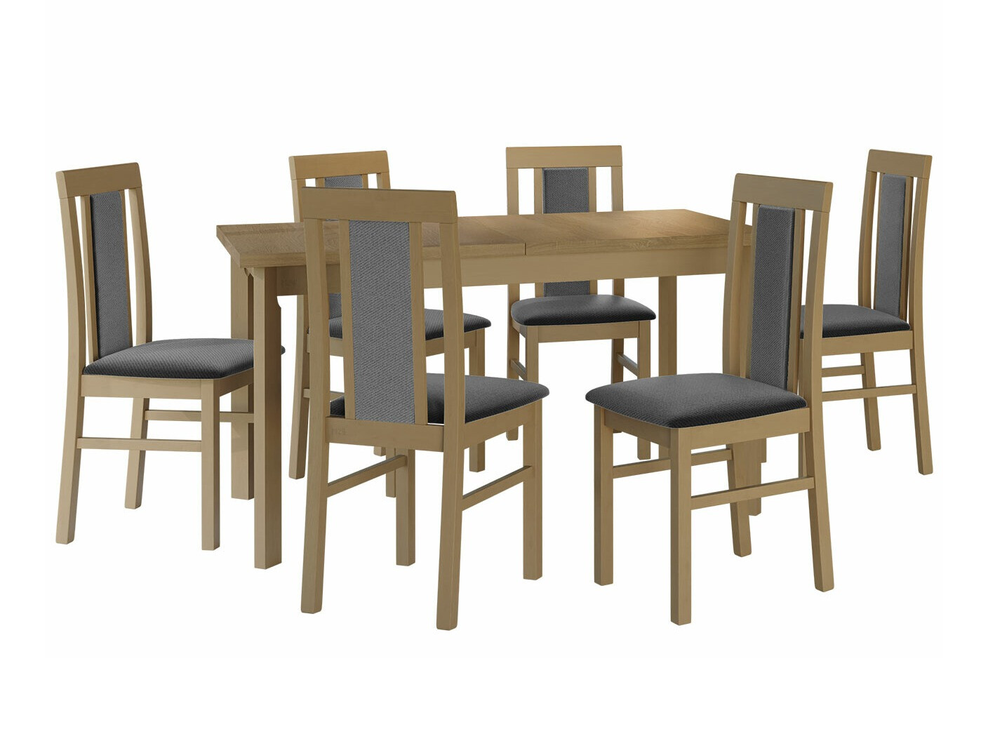 Eetkamerset Victorville 315 (Sonoma eik)