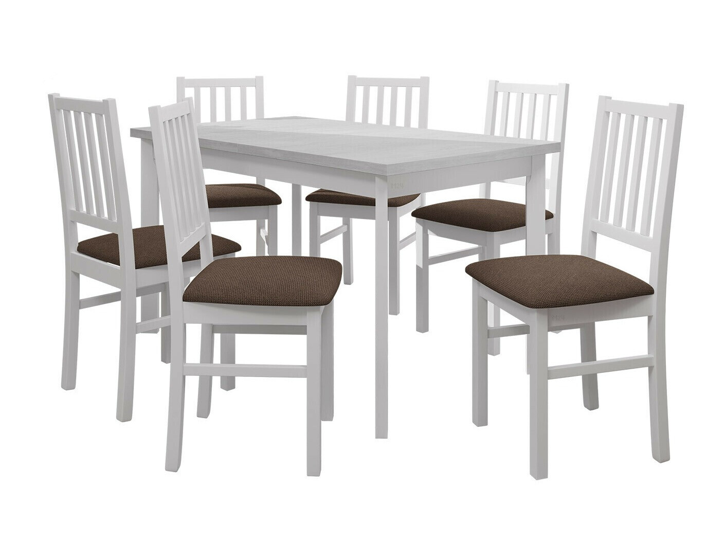 Eetkamerset Victorville 320 (Wit)