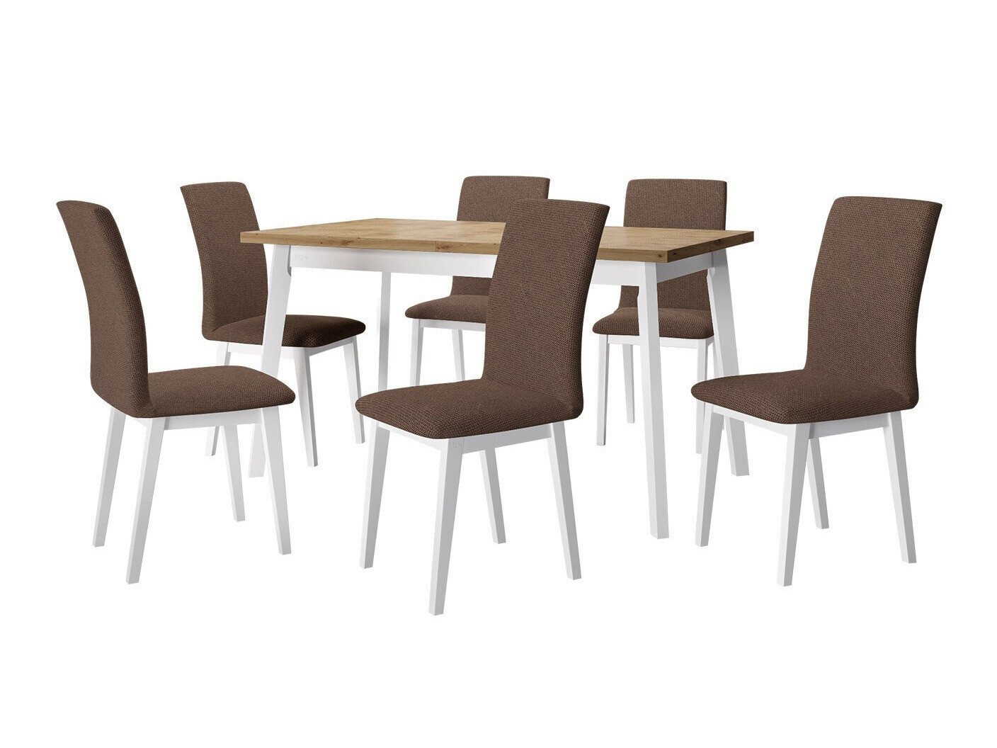 Eetkamerset Victorville 321 (Wit)