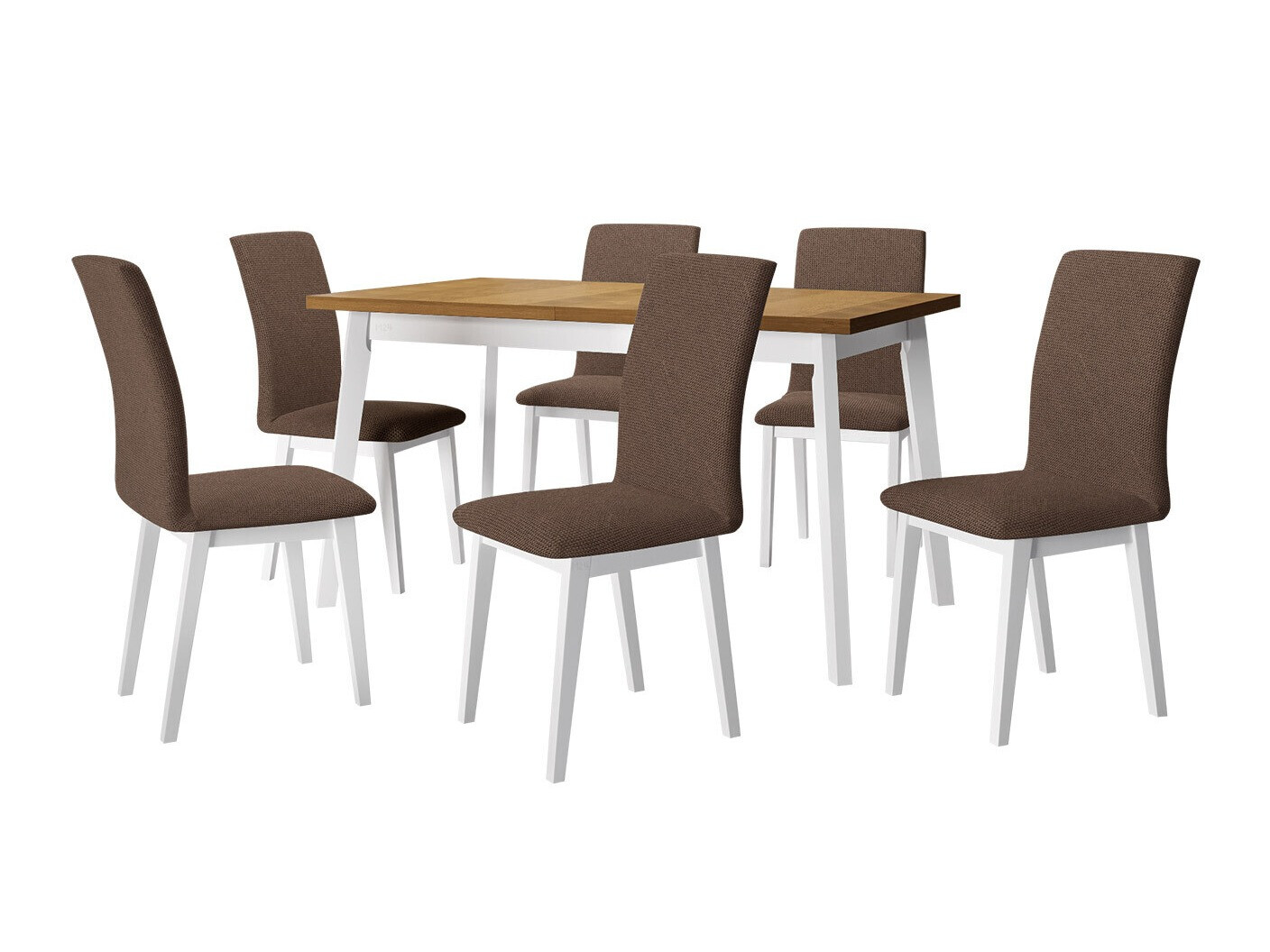 Eetkamerset Victorville 322 (Wit)