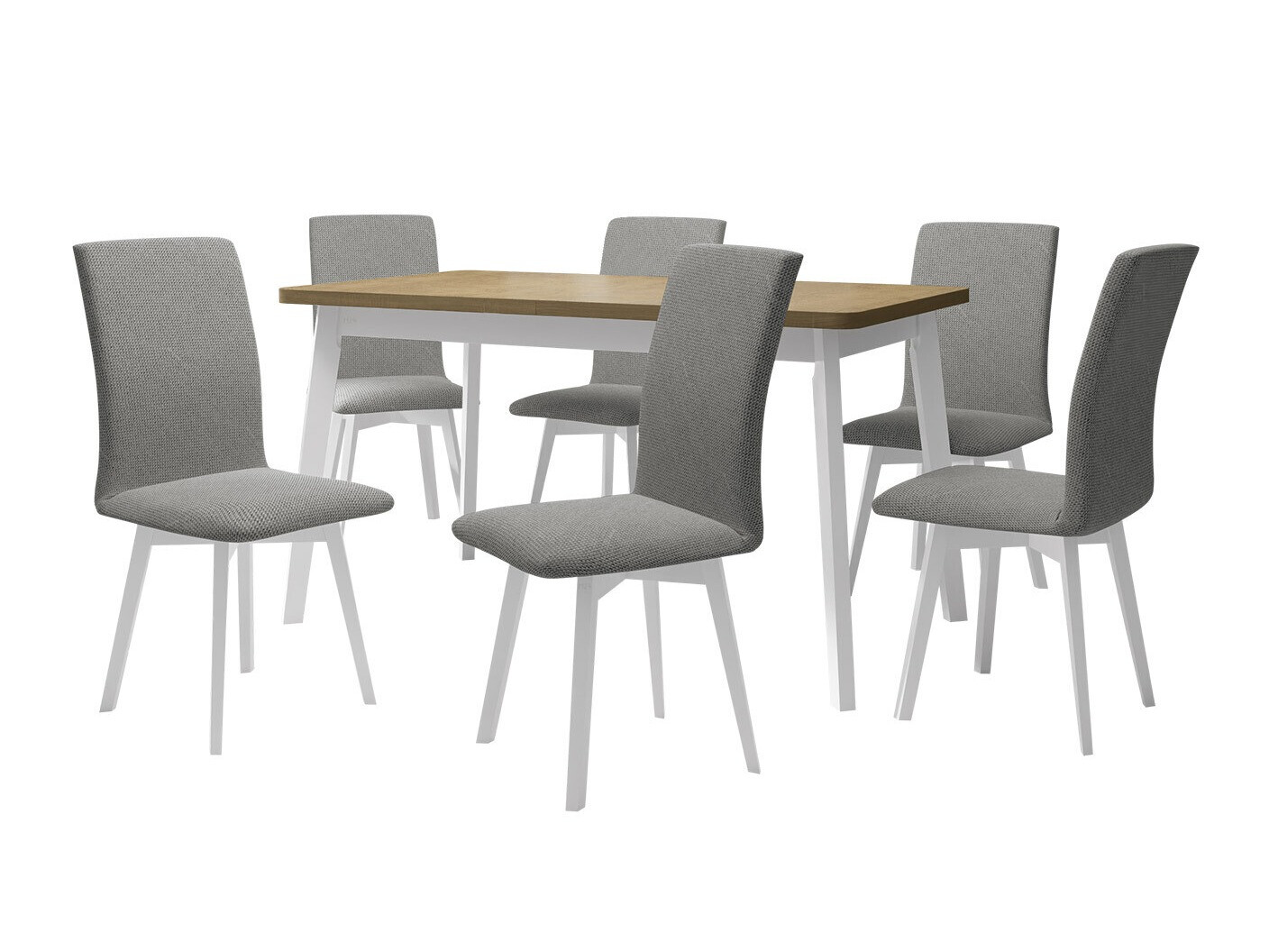Eetkamerset Victorville 325 (Wit)