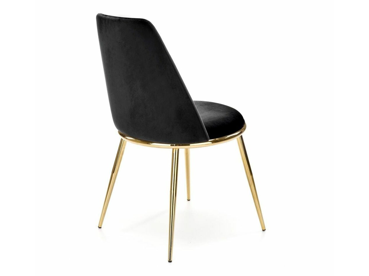 Stoel Houston 1327 (Zwart + Gouden)