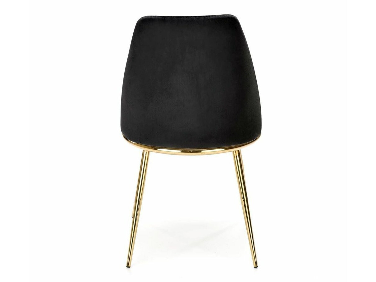Stoel Houston 1327 (Zwart + Gouden)