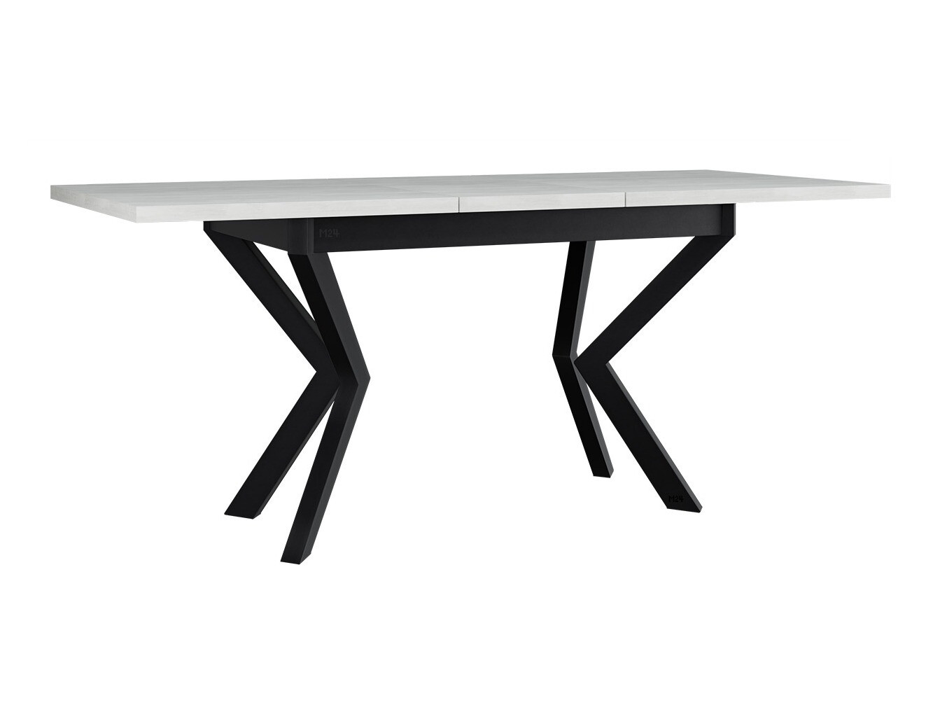Tafel Victorville 328 (Zwart + Kleinzoon eik)