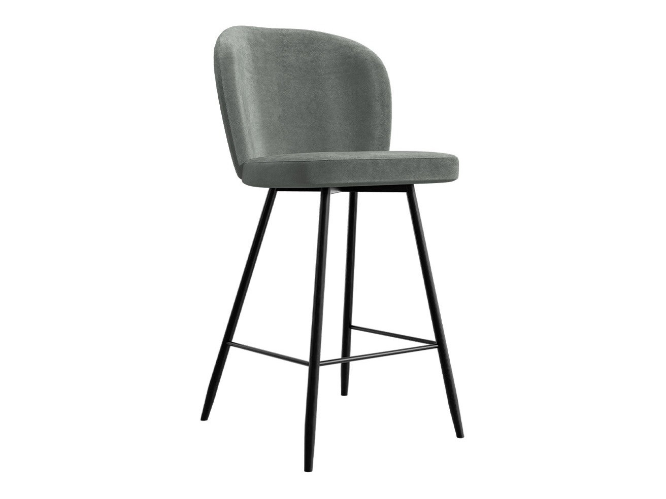 Barkruk Jackson 101 (Zwart + Magic Velvet 2217)