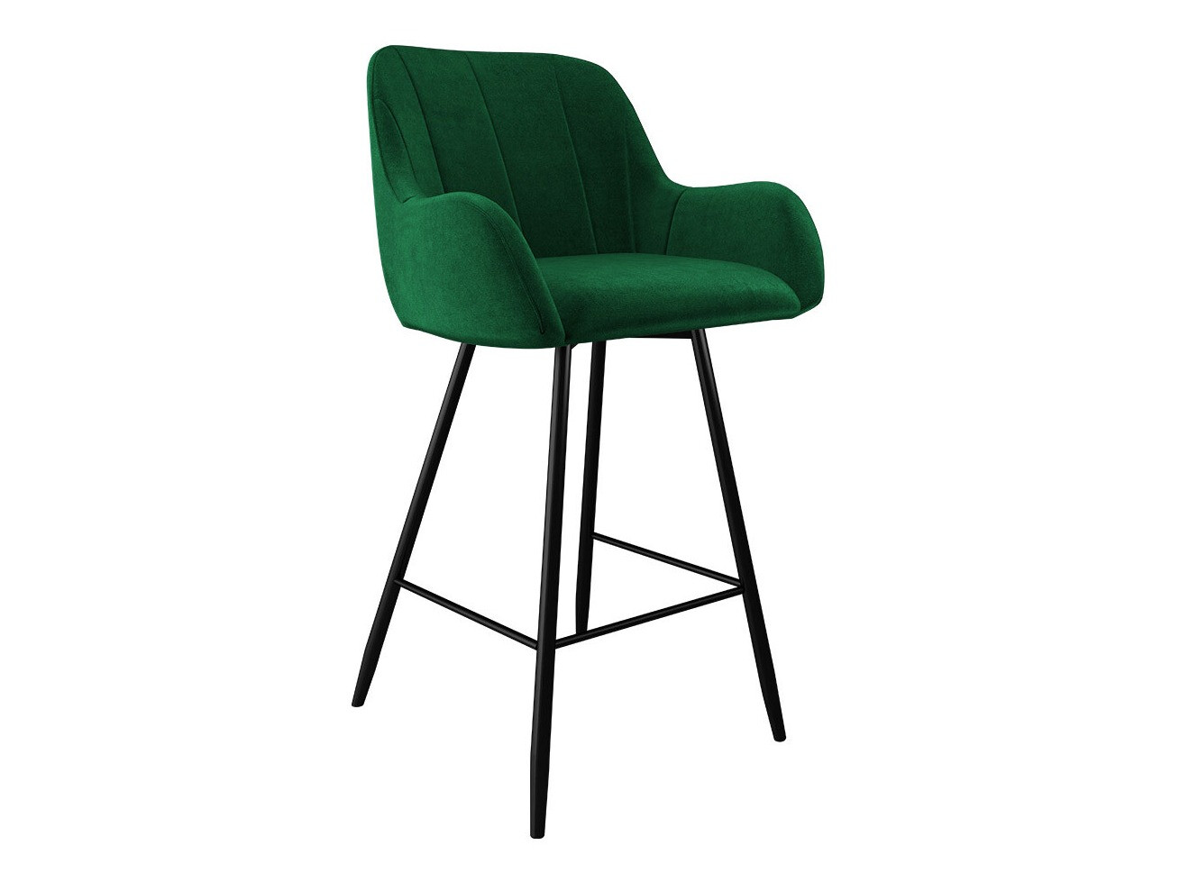 Barkruk Jackson 102 (Zwart + Magic Velvet 2225)