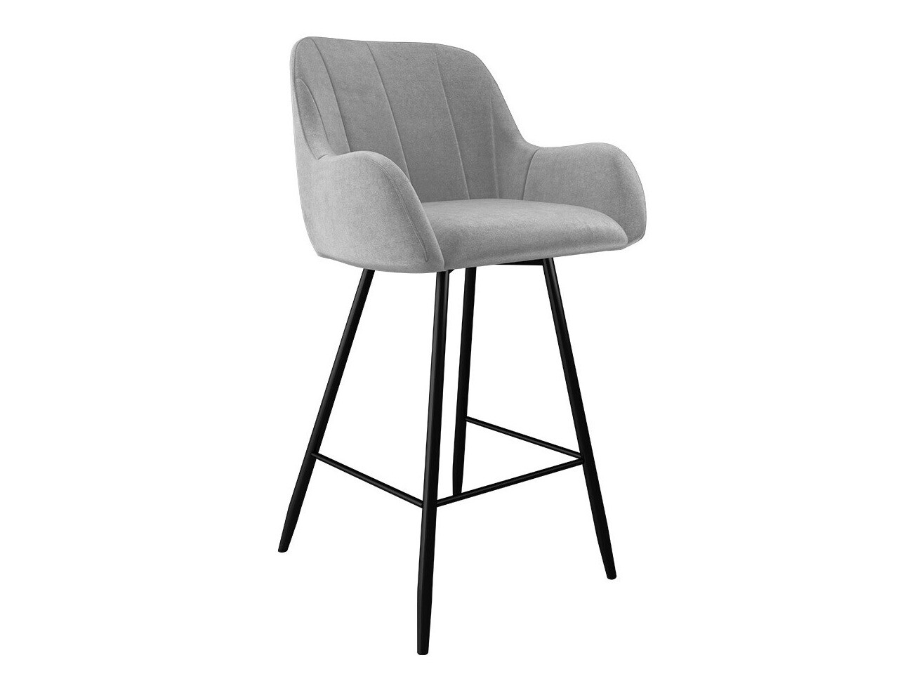 Barkruk Jackson 102 (Zwart + Magic Velvet 2240)