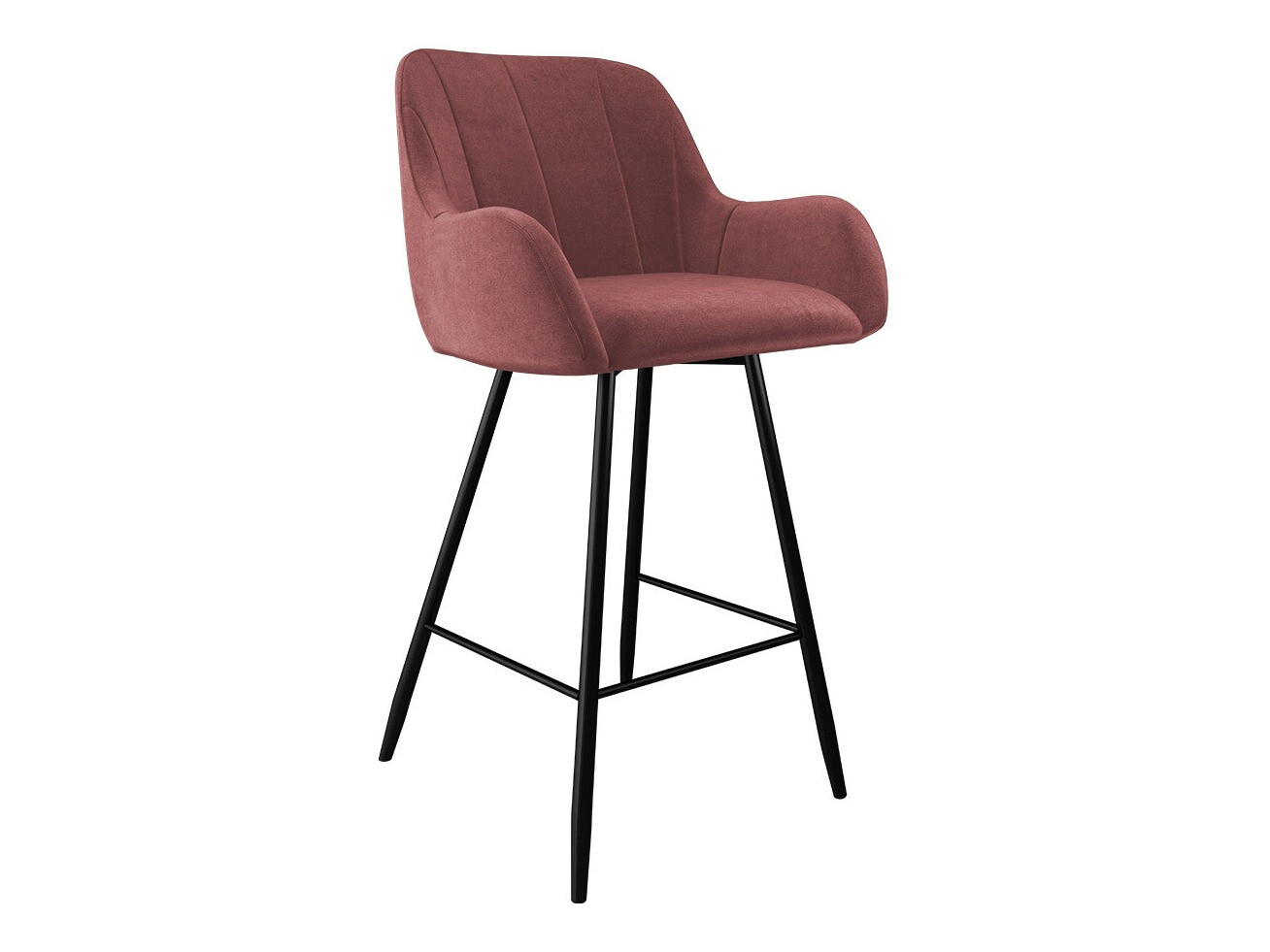 Barkruk Jackson 102 (Zwart + Magic Velvet 2258)