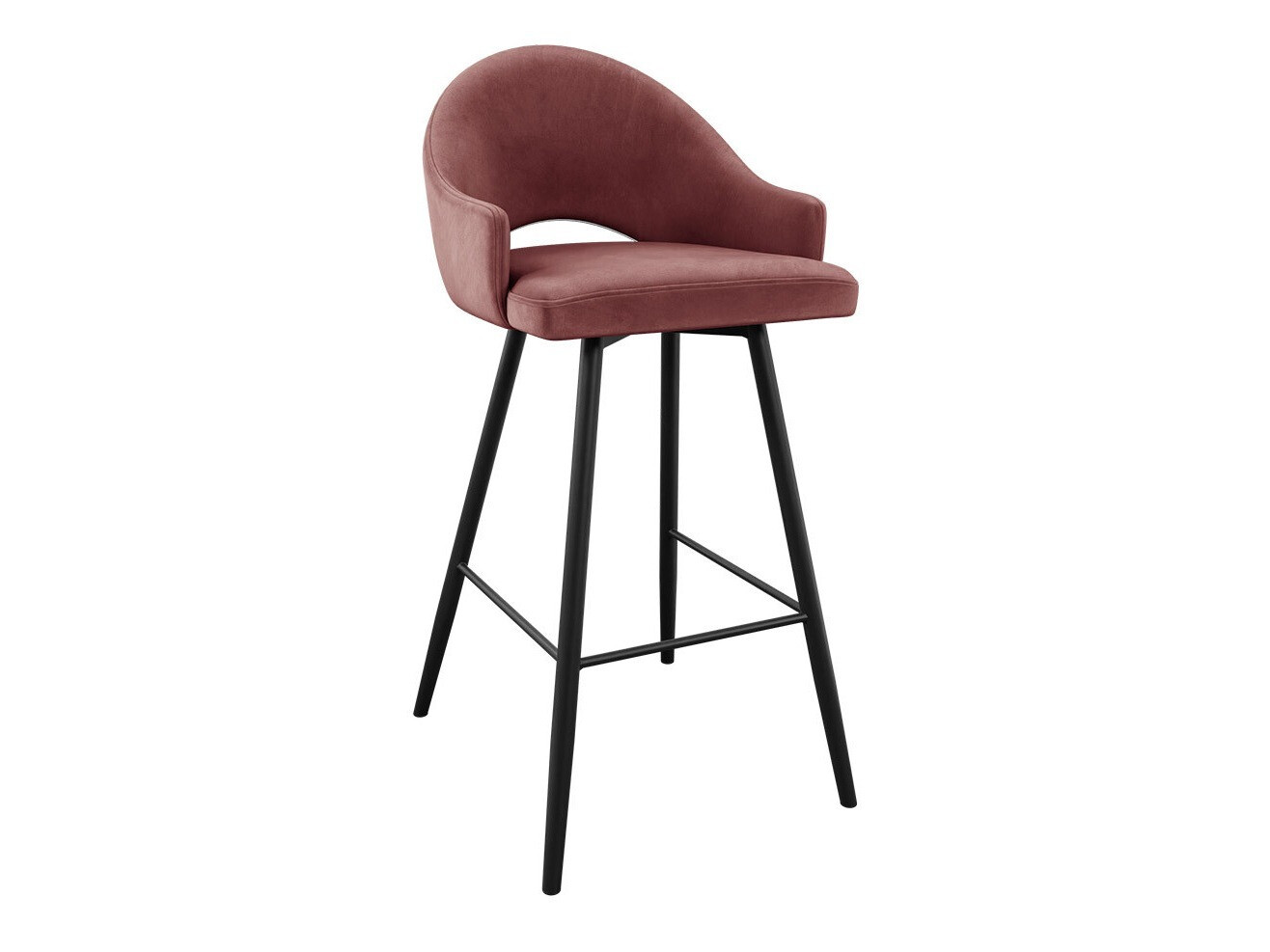 Barkruk Jackson 103 (Zwart + Magic Velvet 2258)