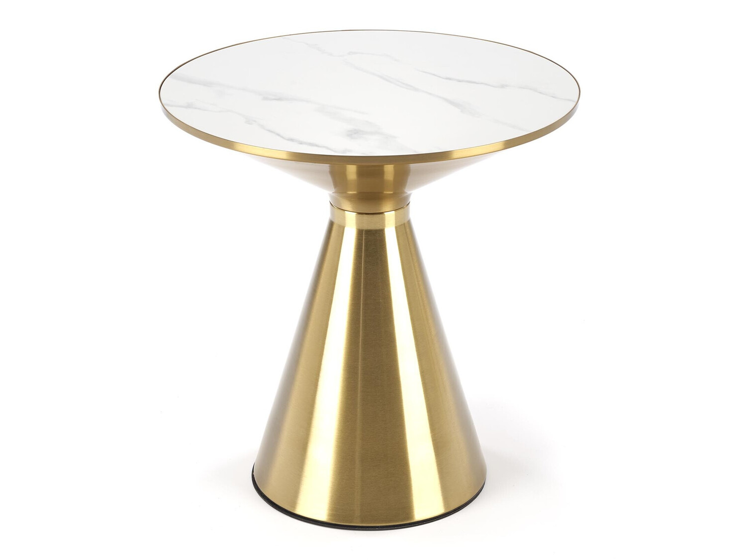 Salontafel Houston 1553 (Gouden + Wit marmer)