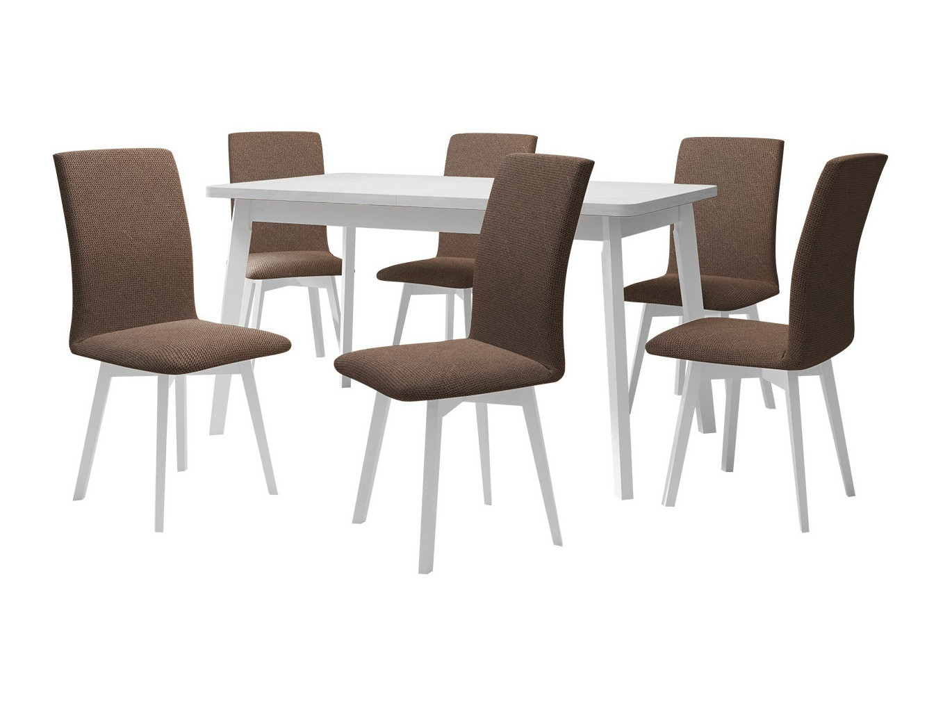 Eetkamerset Victorville 335 (Wit)