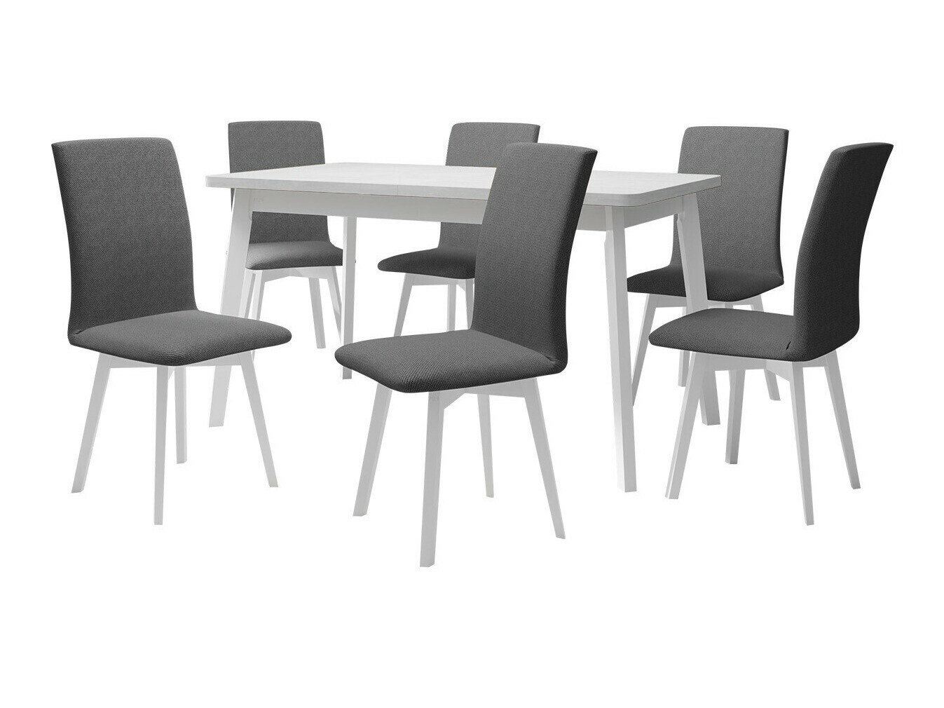 Eetkamerset Victorville 335 (Wit)