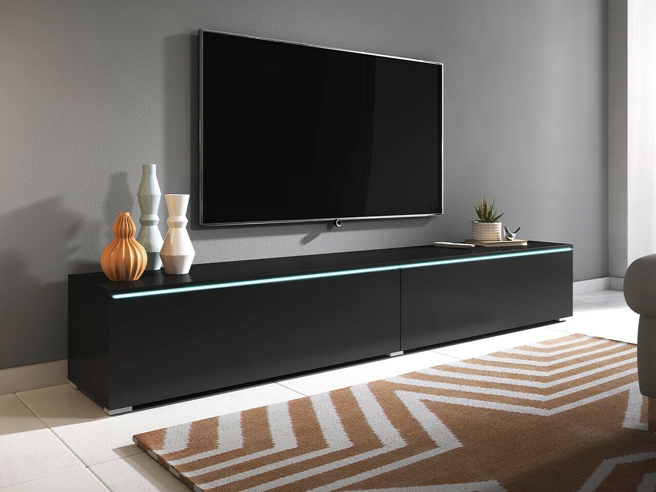 TV-meubel Sarasota 121 (Grafiet)