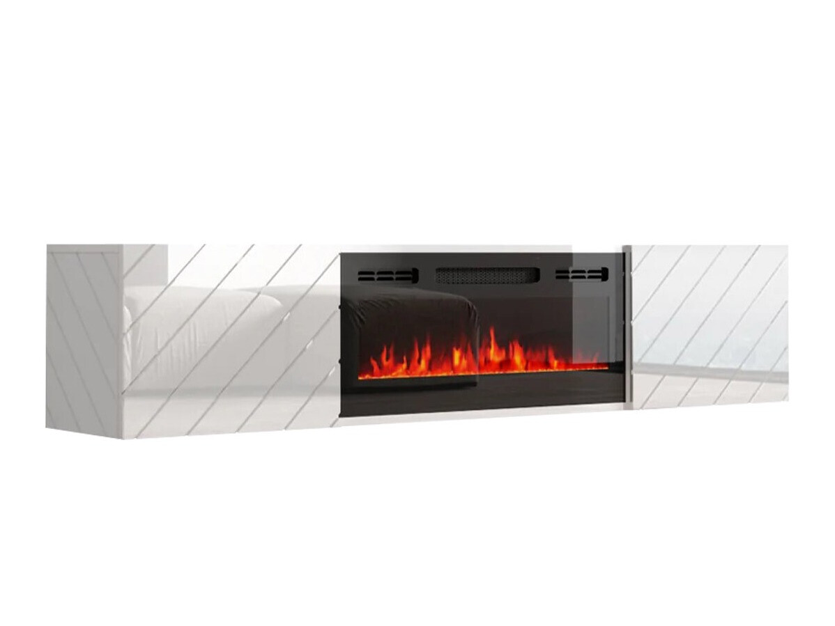 TV-meubel Mensura (Wit + Zwart)