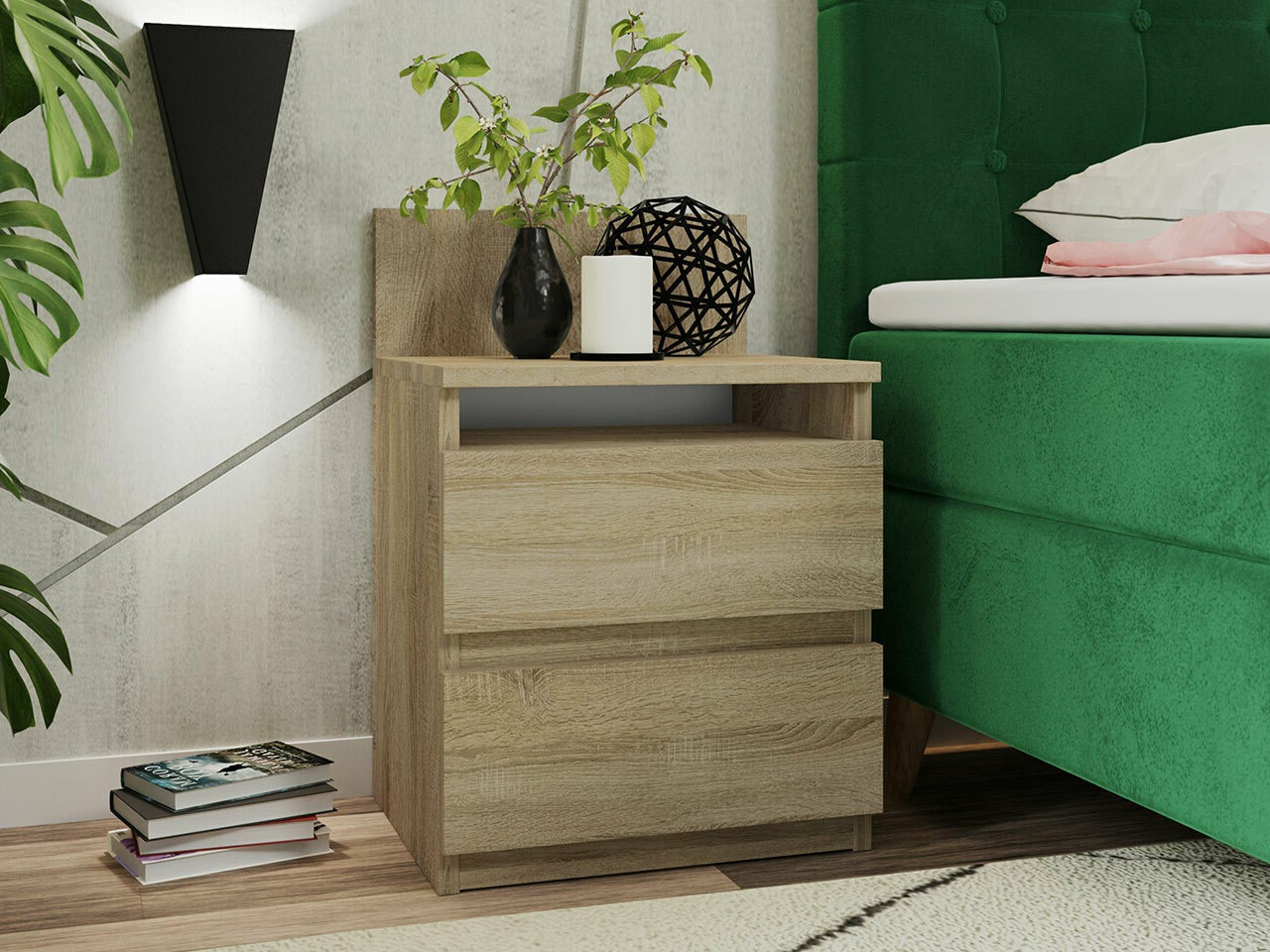 Nachtkastje Comfivo 157 (Sonoma eik)