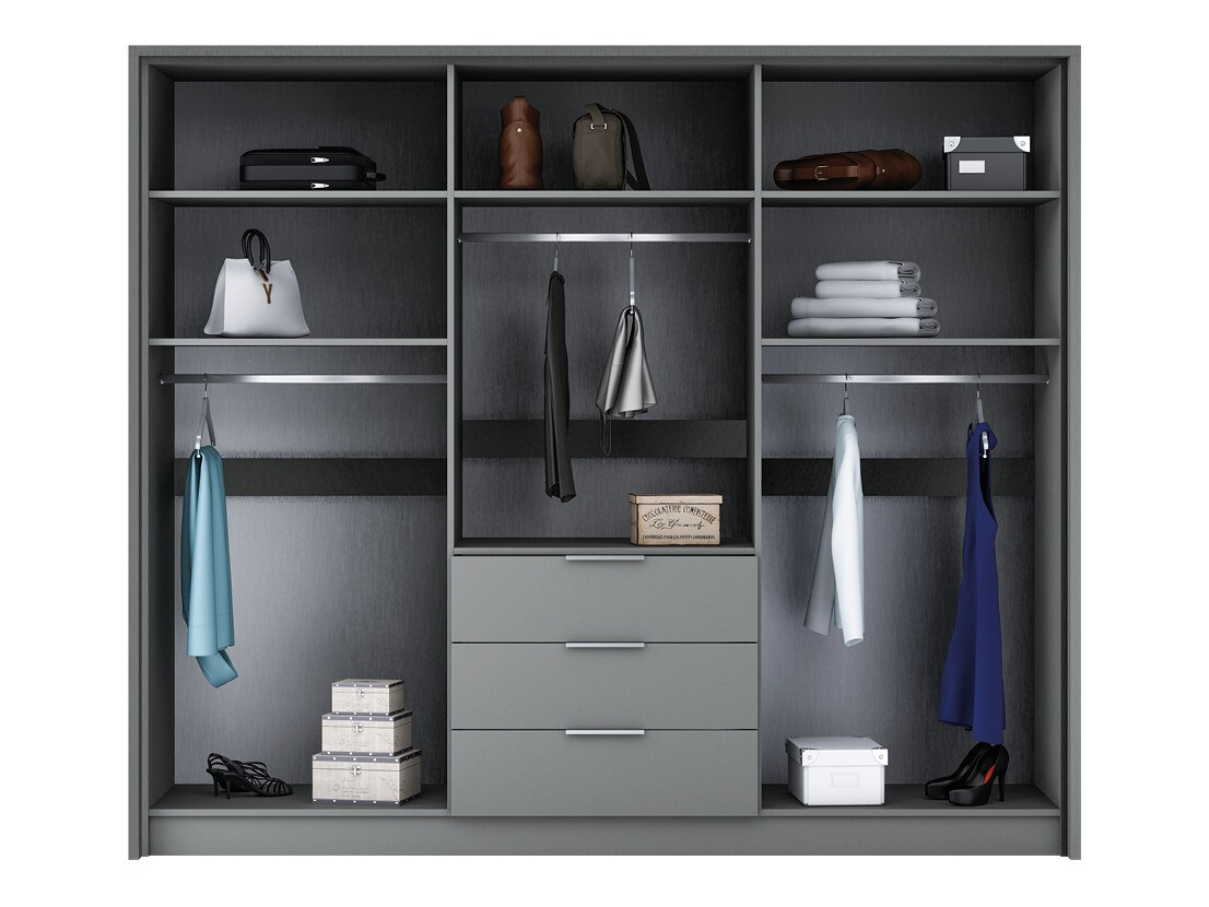 Kledingkast Honolulu 180 (Wit)