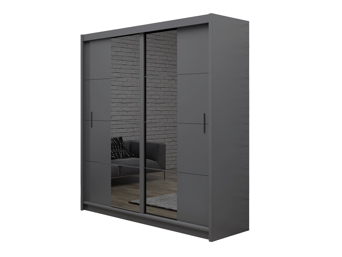 Kledingkast Honolulu 207 (Grafiet)