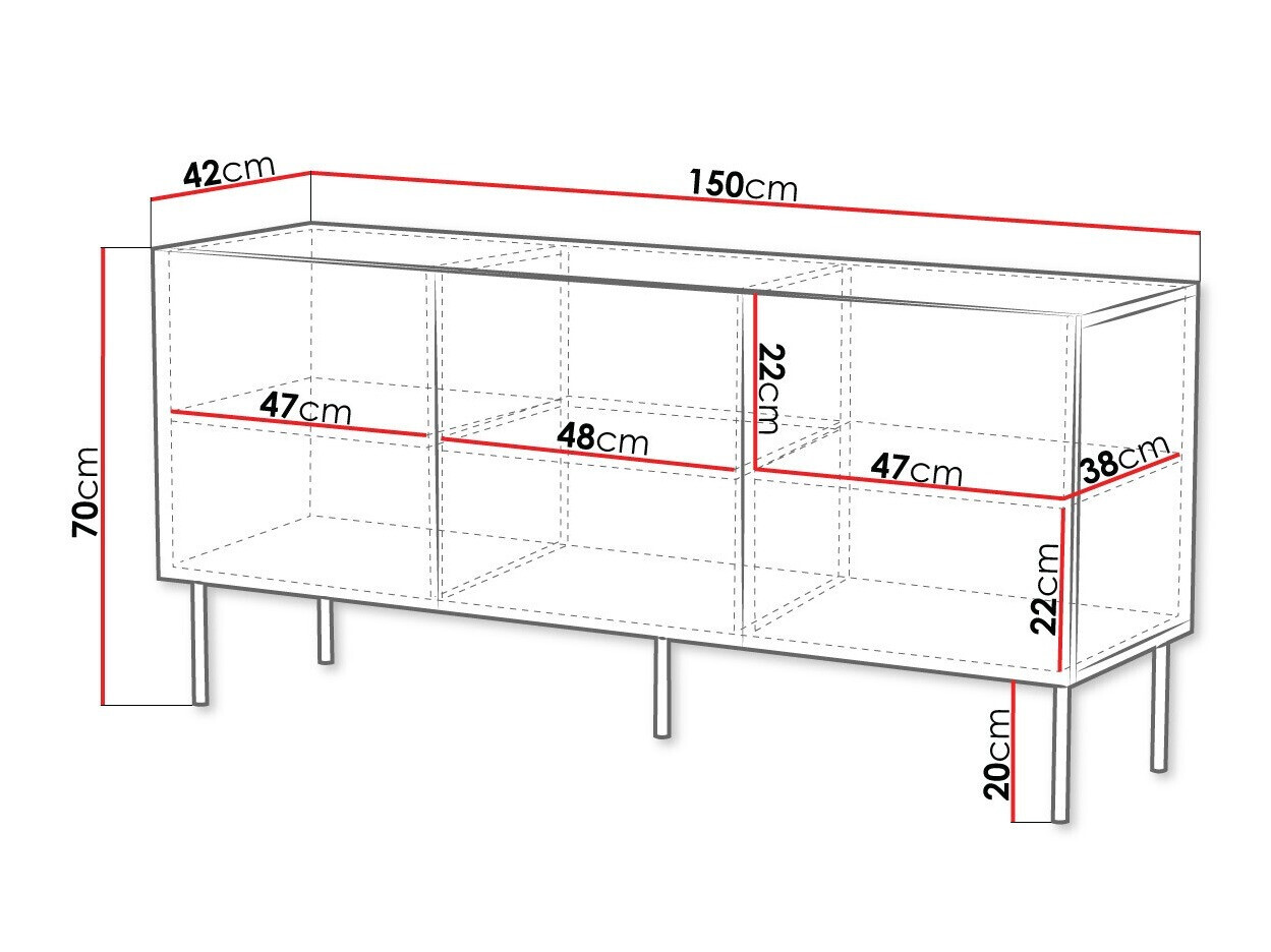 Dressoir Venophu 100