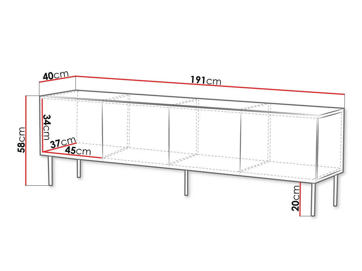 TV-meubel Venophu 101