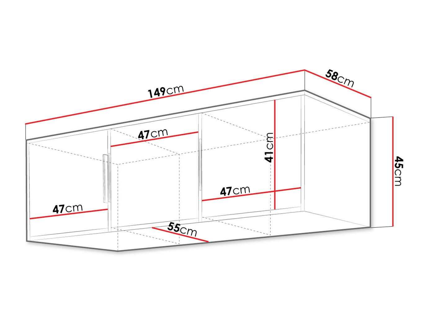 Dressoir Ophdome 100