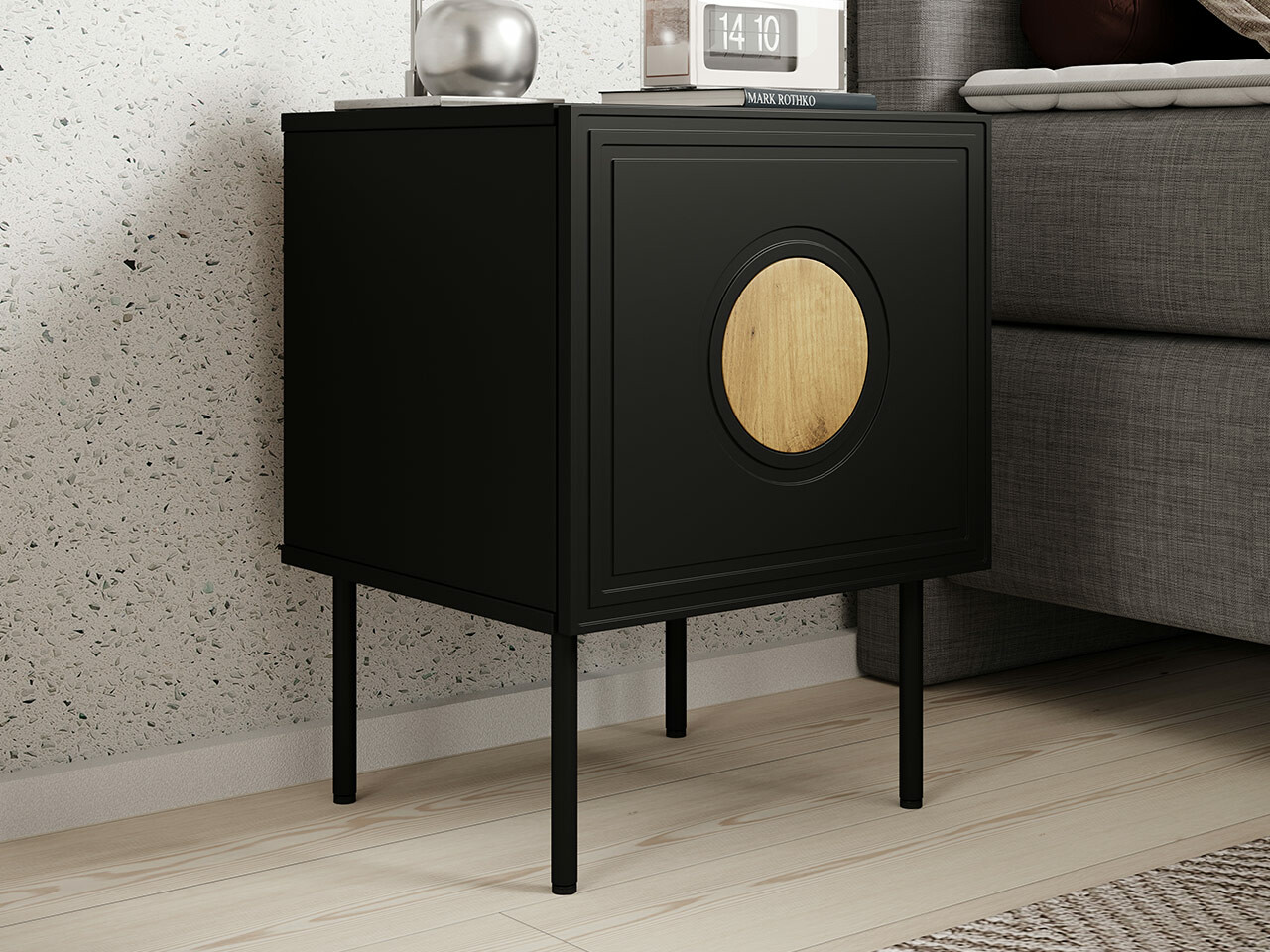 Een set nachtkastjes Domromi 103