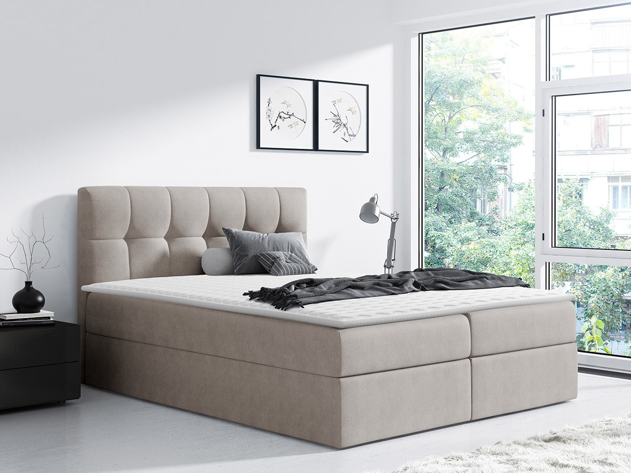 Boxspring Aedes (Rico 1)