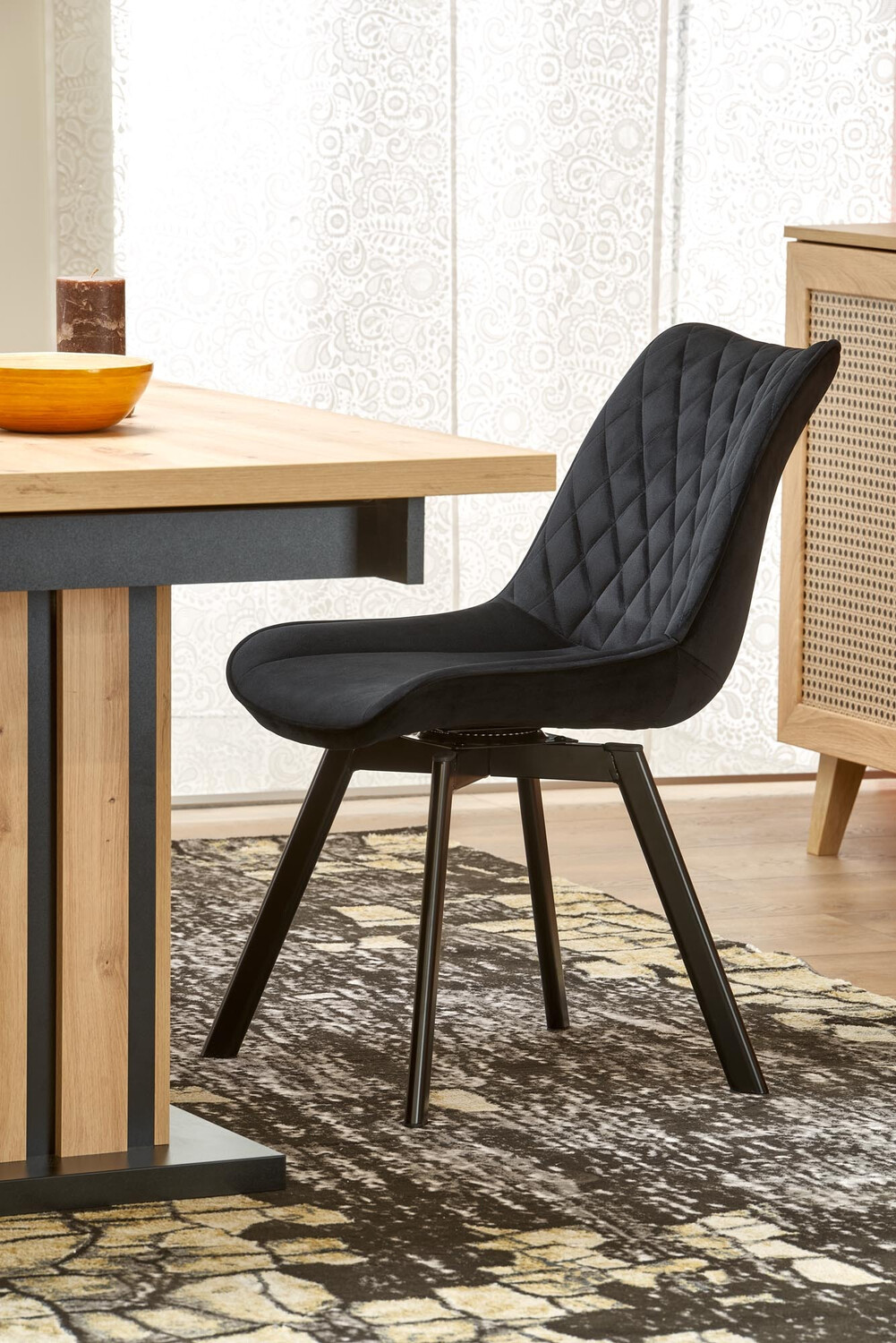 Stoel Houston 1442 (Zwart)