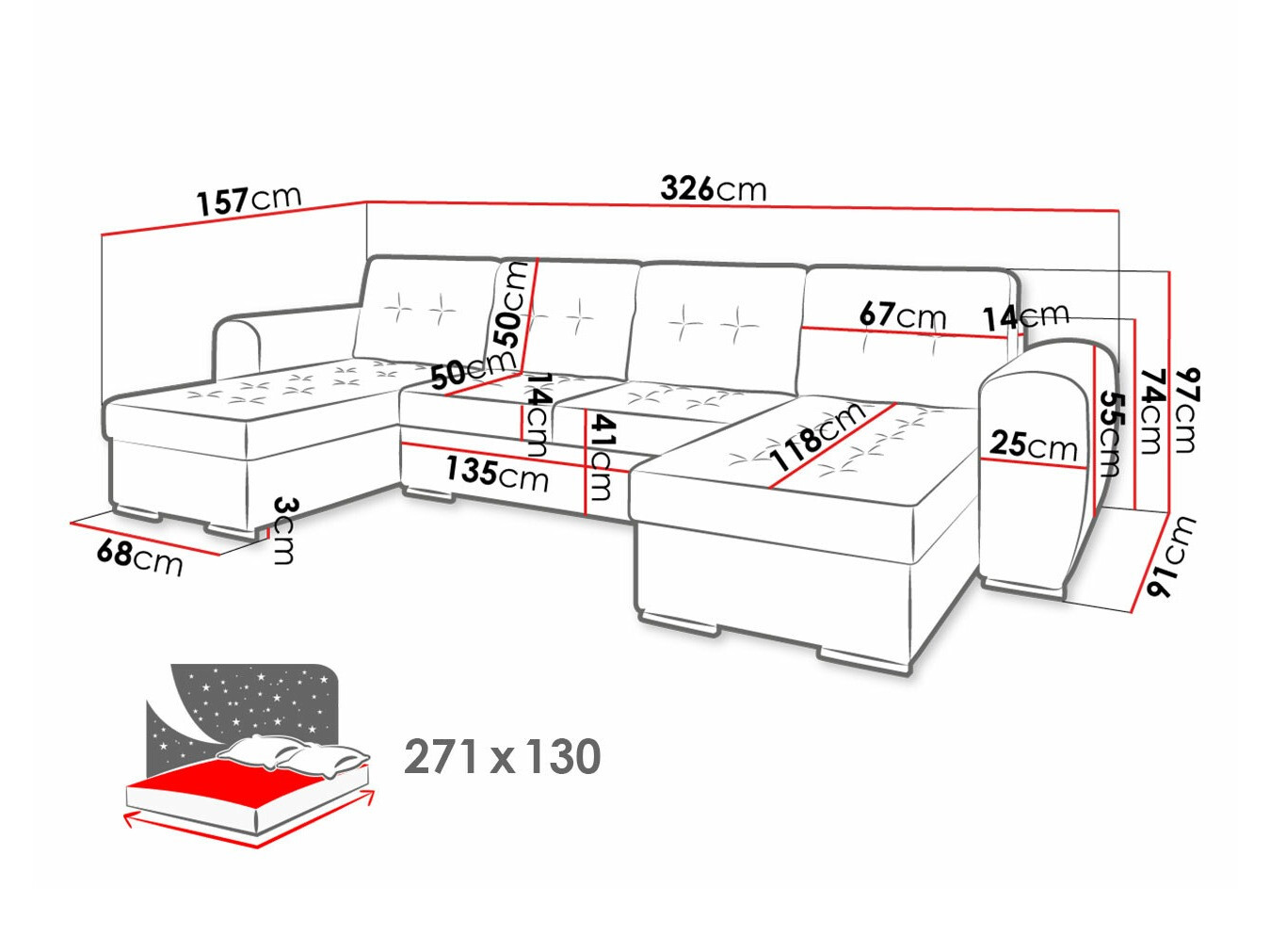 Hoekbank Arvada 117 (Monolith 29)