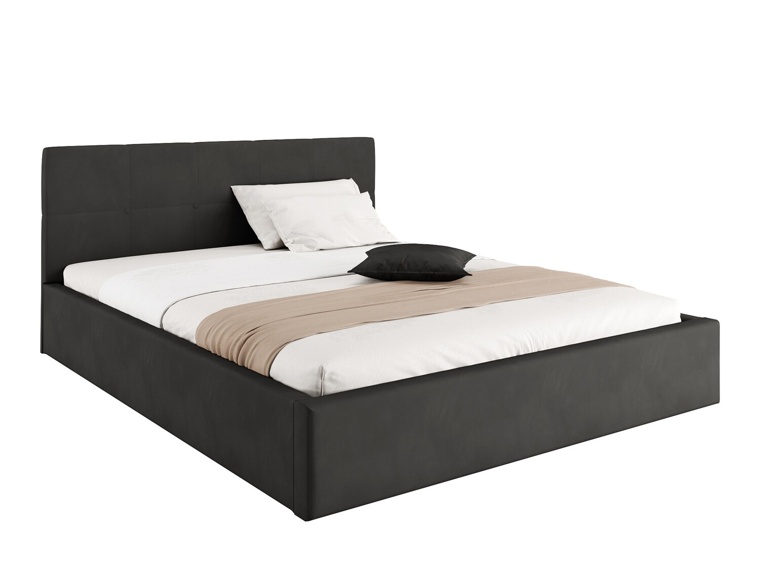 Bed Fairfield 106 (Zwart)
