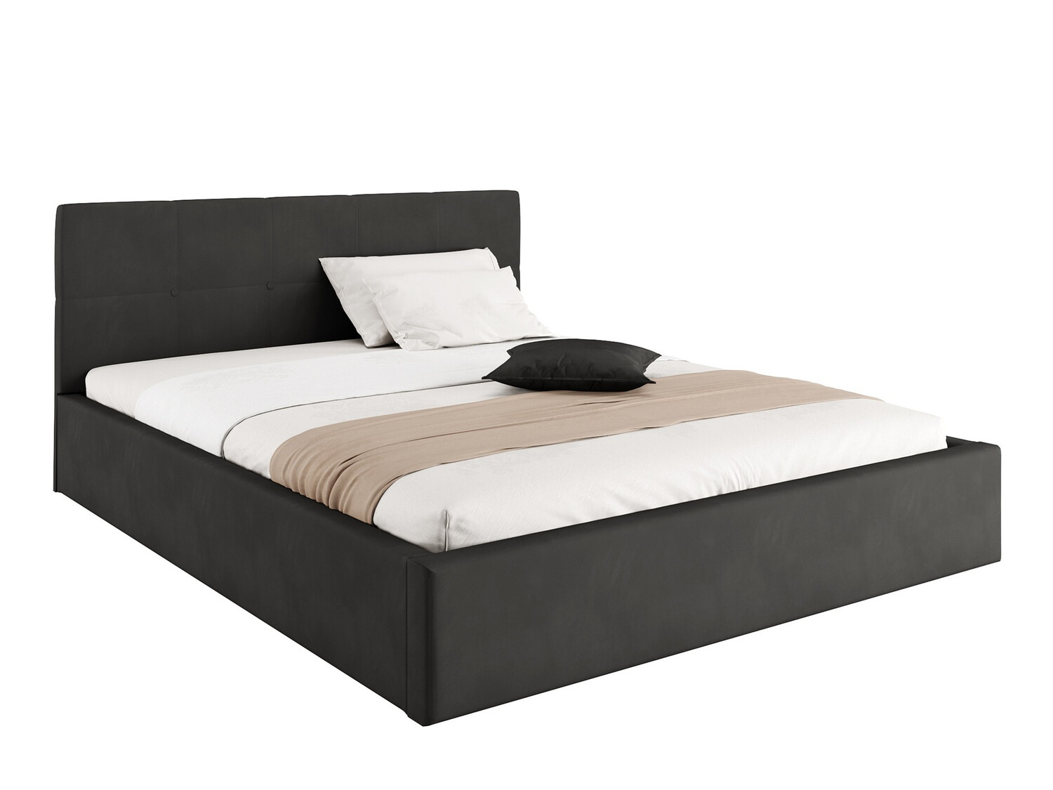 Bed Fairfield 106 (Zwart)