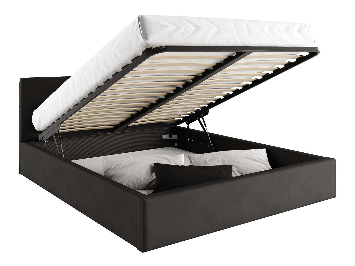 Bed Fairfield 106 (Zwart)