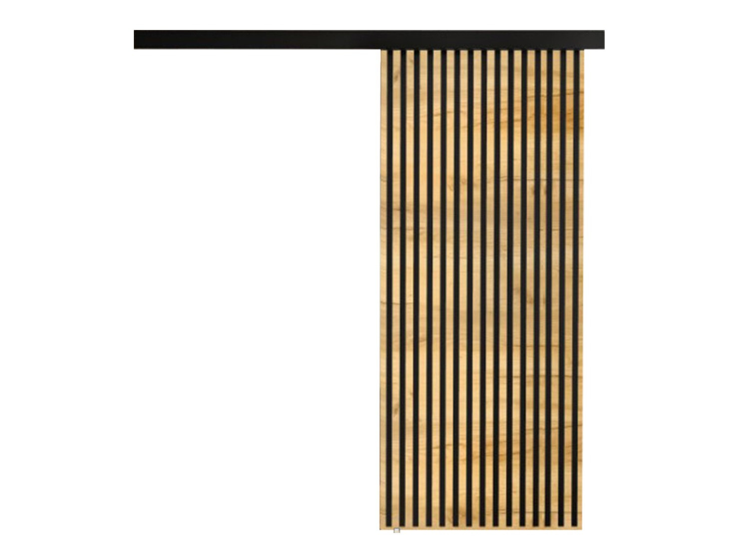 Schuifdeur Dover 202 (Ambachtelijke gouden eik + Zwart)