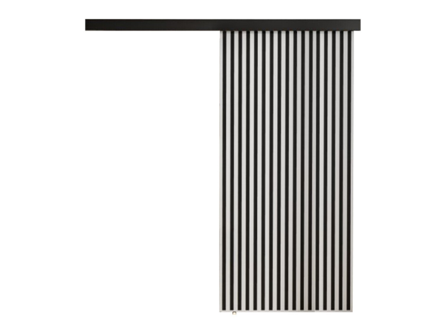 Schuifdeur Dover 203 (Wit + Zwart)