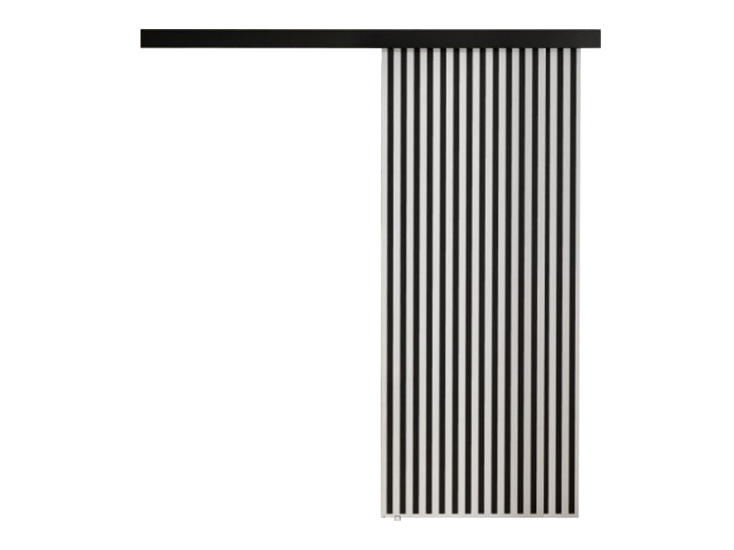 Schuifdeuren Dover 202 (Wit + Zwart)