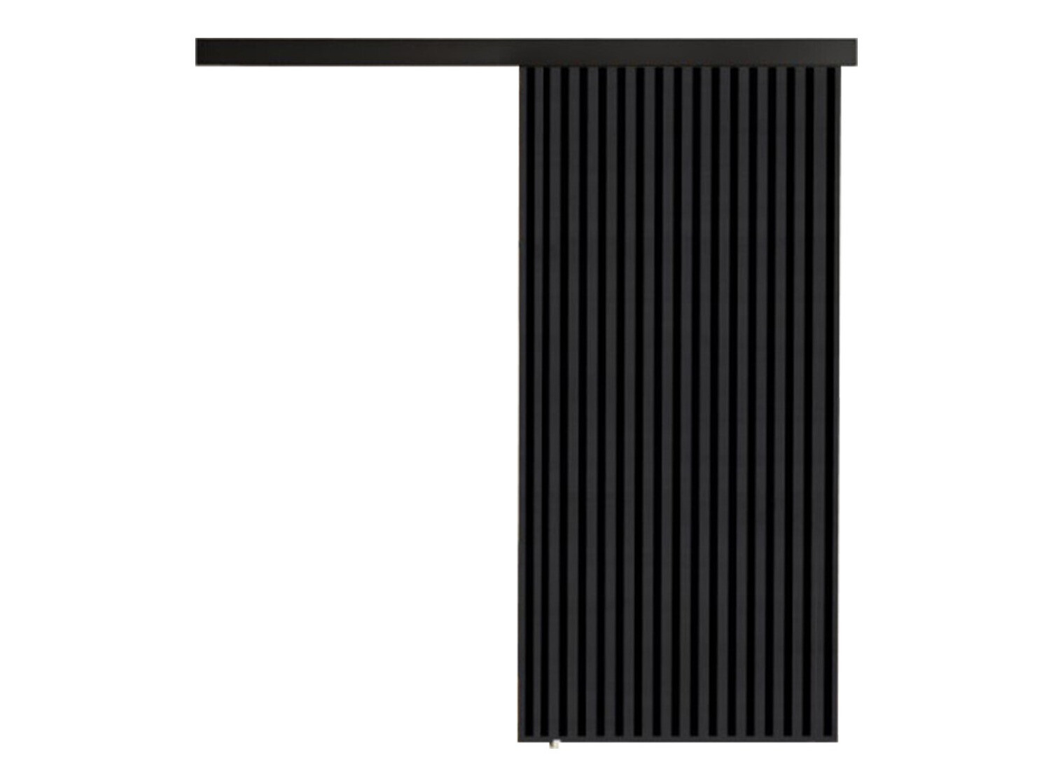 Schuifdeuren Dover 203 (Antraciet + Zwart)