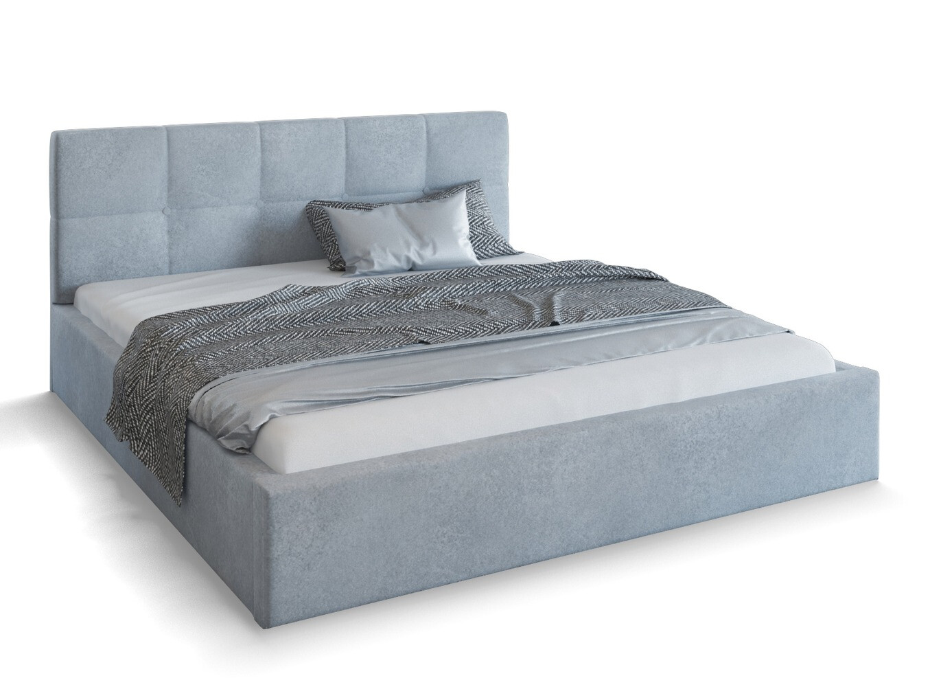 Bed Fairfield 107 (Grijs)