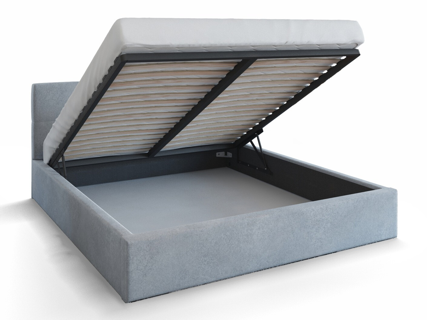 Bed Fairfield 107 (Grijs)