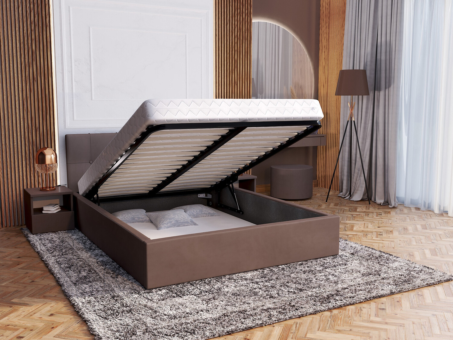 Bed Fairfield 107 (Bruin)