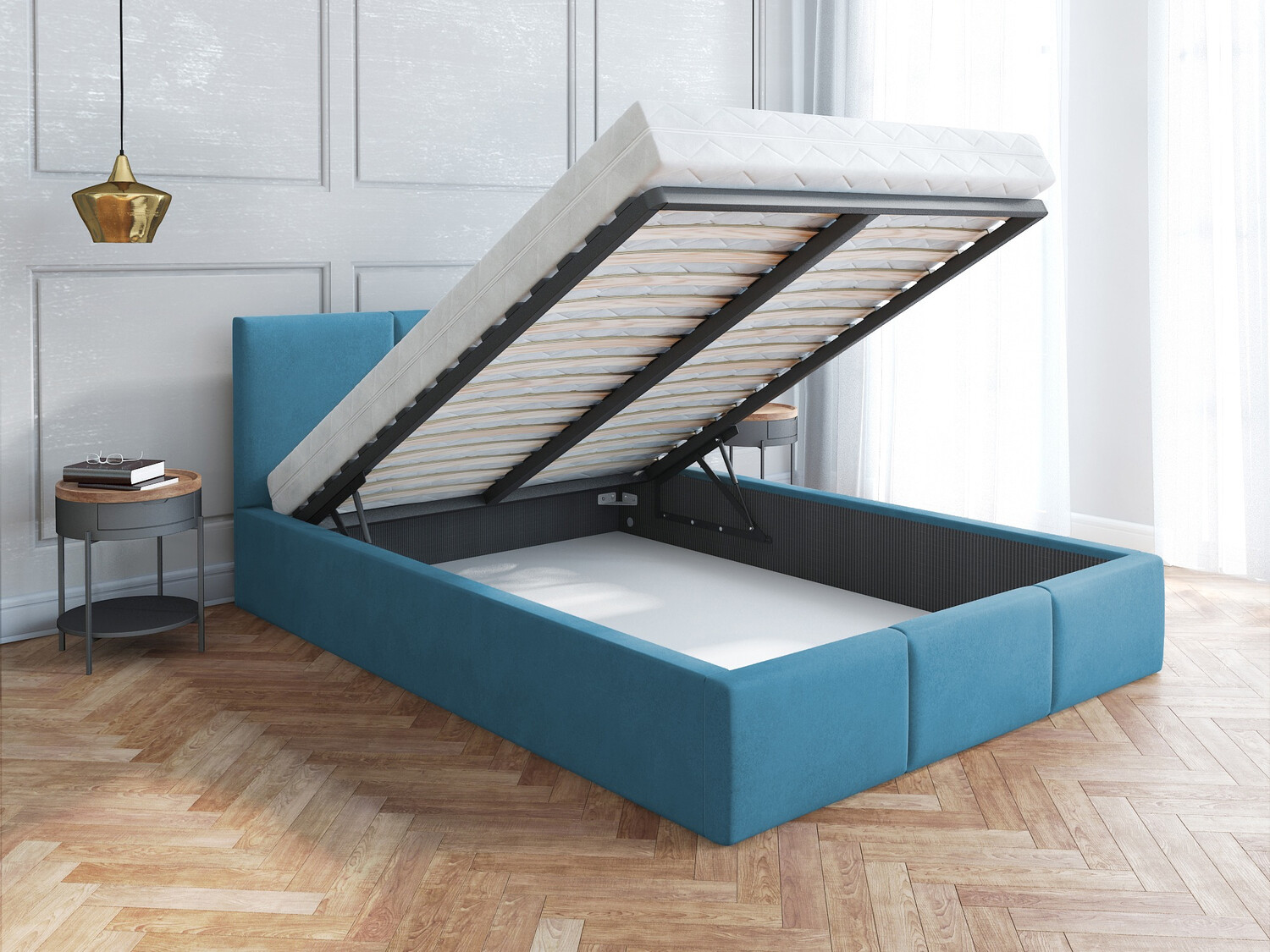 Bed Fairfield 109 (Turquoise)