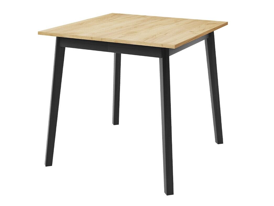Tafel Edmond 109 (Ambachtelijke gouden eik + Zwart)