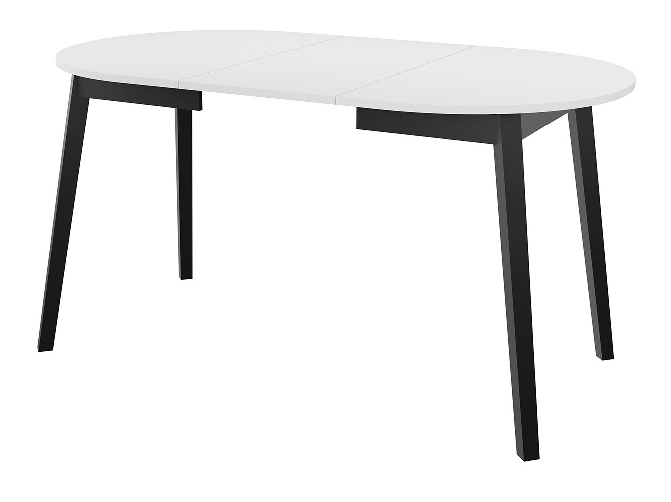 Tafel Edmond 112 (Ambachtelijke gouden eik + Zwart)