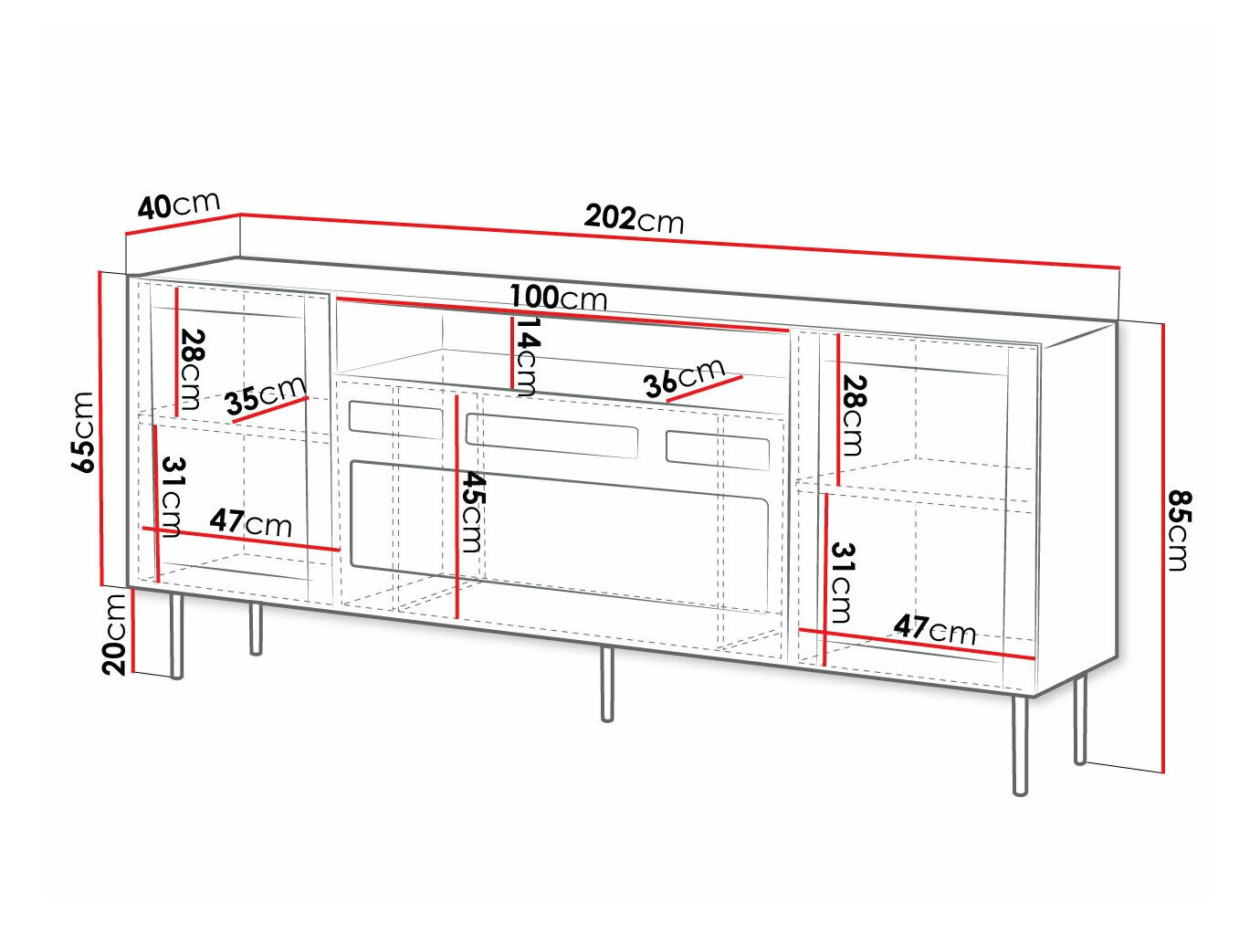 Dressoir Charlotte R104