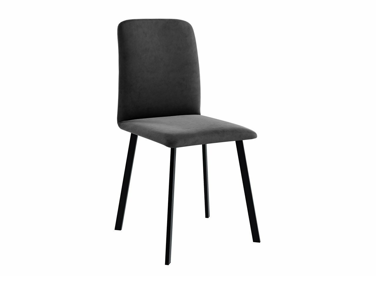Eetkamerset Edmond 116 (Grijs marmer + Zwart)