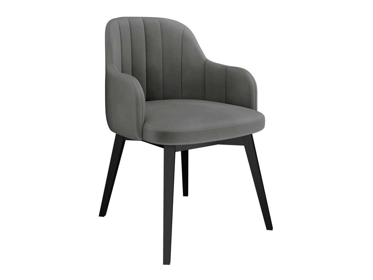 Stoel Racine 105 (Zwart + Magic Velvet 2217)